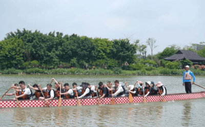 智茂--赛龙舟，包粽子，游华阳湖团建活动回顾！